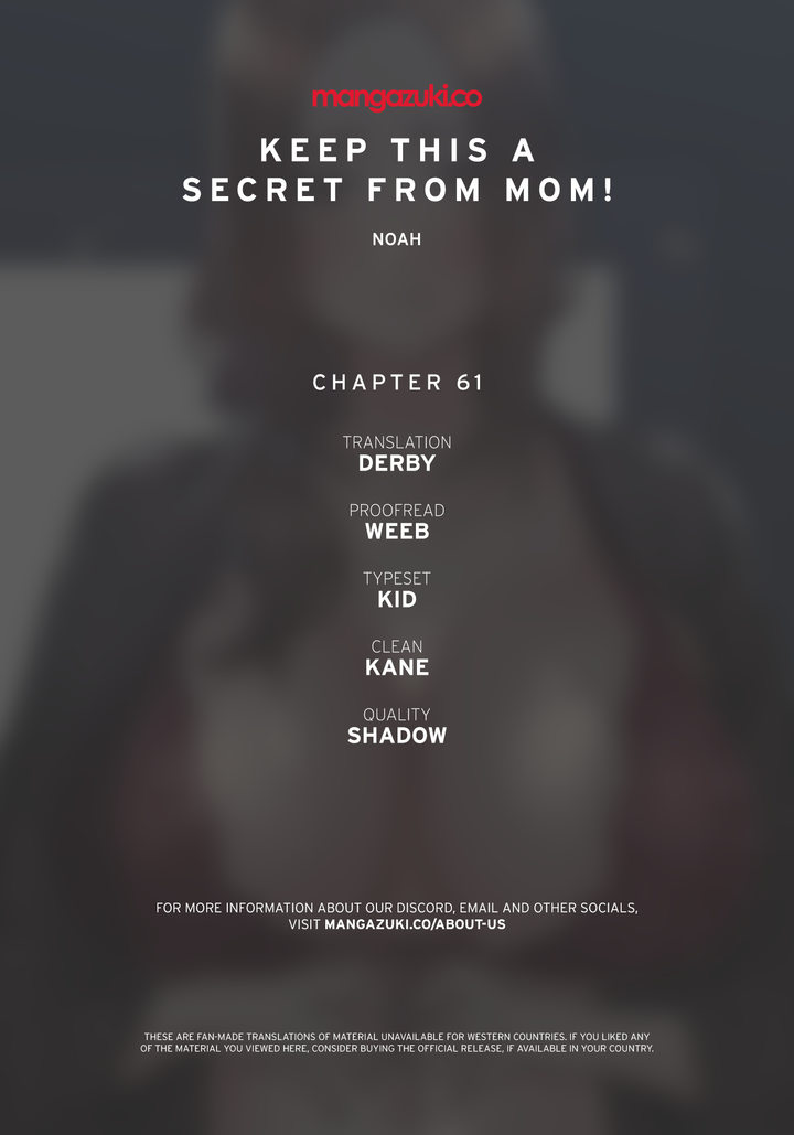 Keep it a secret from your mother! - Chapter 61 Page 1