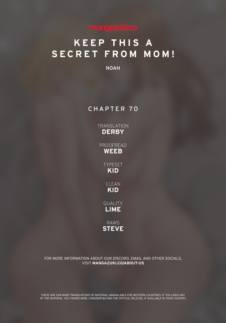 Keep it a secret from your mother! - Chapter 70 Page 1