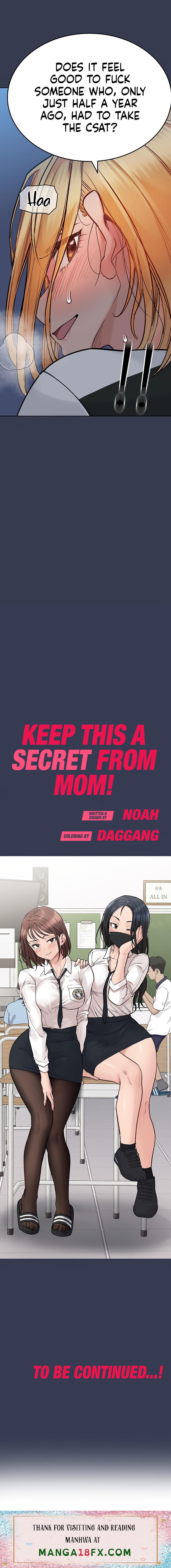 Keep it a secret from your mother! Chapter 75