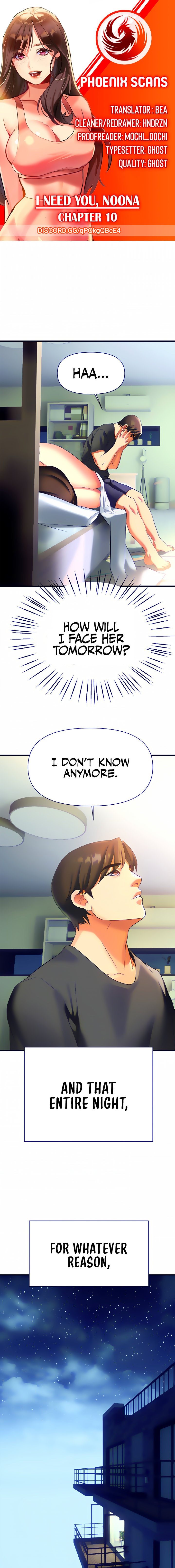I Need You, Noona - Chapter 10 Page 1