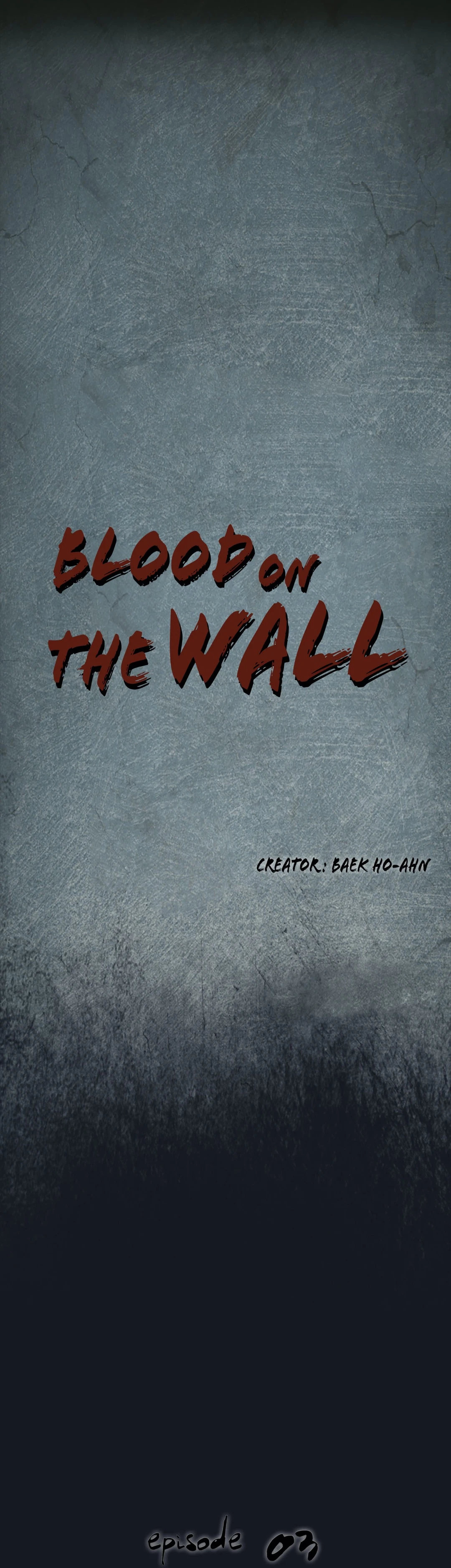 Blood on the wall - Chapter 3 Page 1