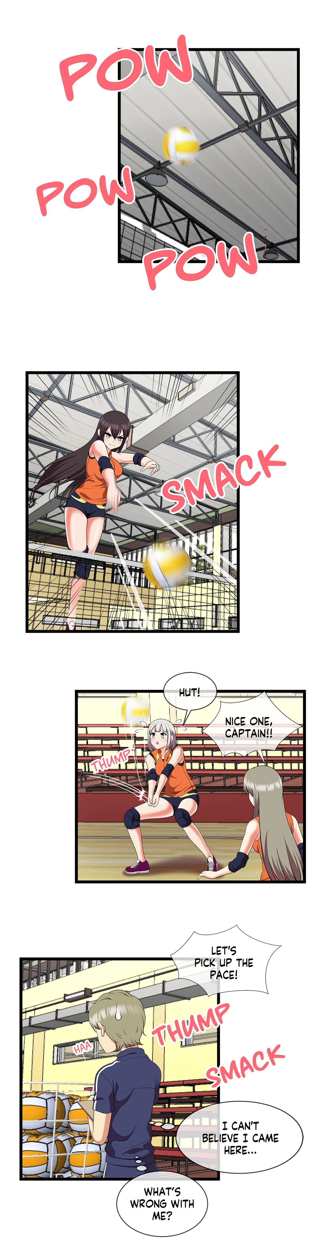 The Naughty Volleyball Team