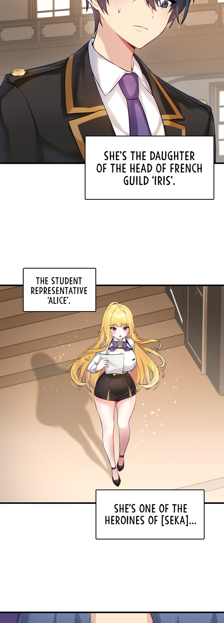 Trapped in the Academy’s Eroge - Chapter 1 Page 27