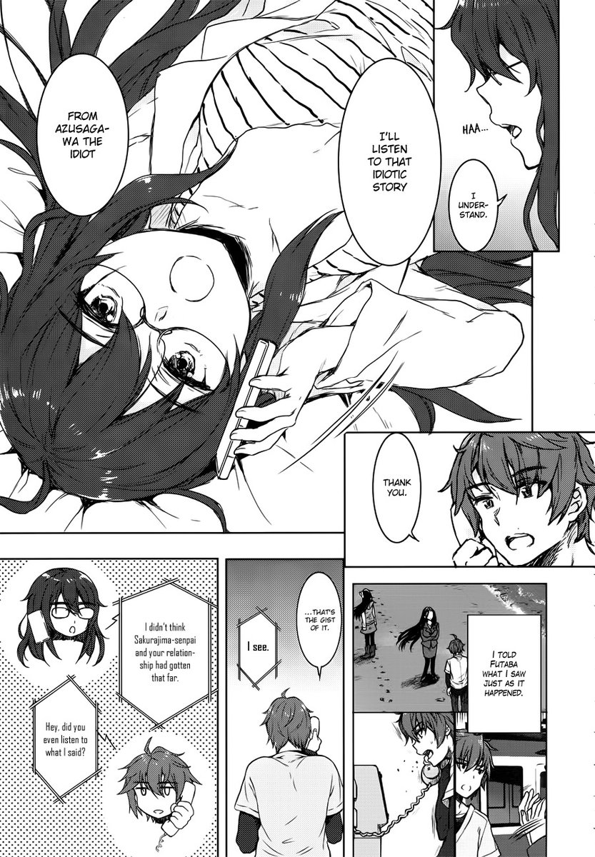 Seishun Buta Yarou wa Bunny Girl Senpai no Yume wo Minai - Chapter 17 Page 4