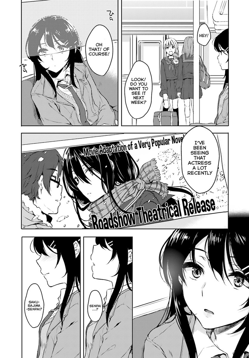 Seishun Buta Yarou wa Bunny Girl Senpai no Yume wo Minai - Chapter 3 Page 12