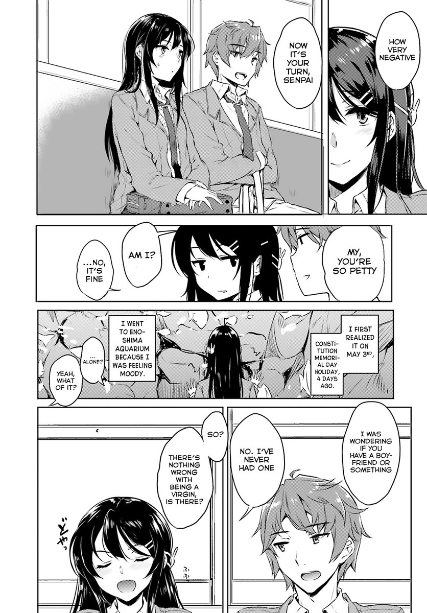 Seishun Buta Yarou wa Bunny Girl Senpai no Yume wo Minai - Chapter 3 Page 7