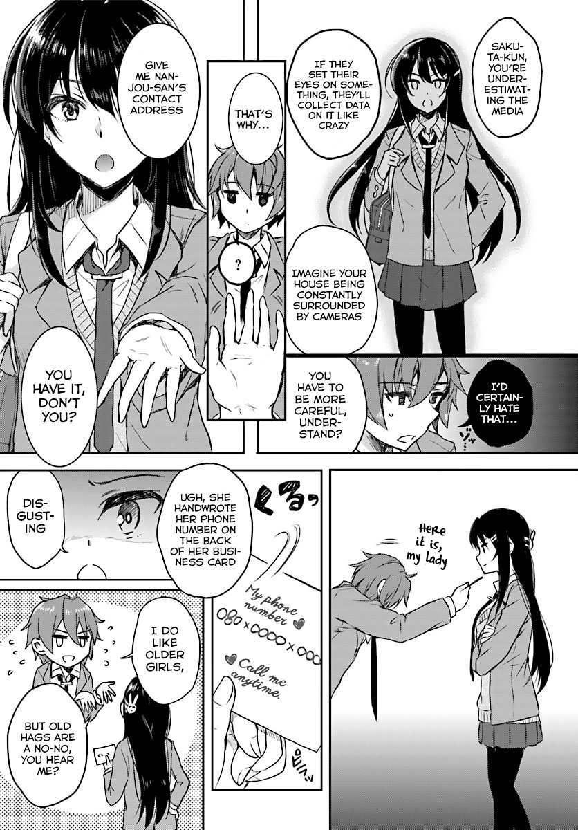 Seishun Buta Yarou wa Bunny Girl Senpai no Yume wo Minai - Chapter 9 Page 15