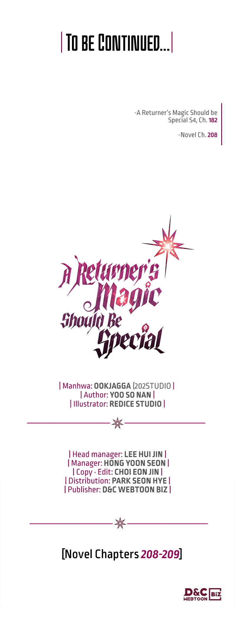 A Returner's Magic Should Be Special - Chapter 182 Page 12