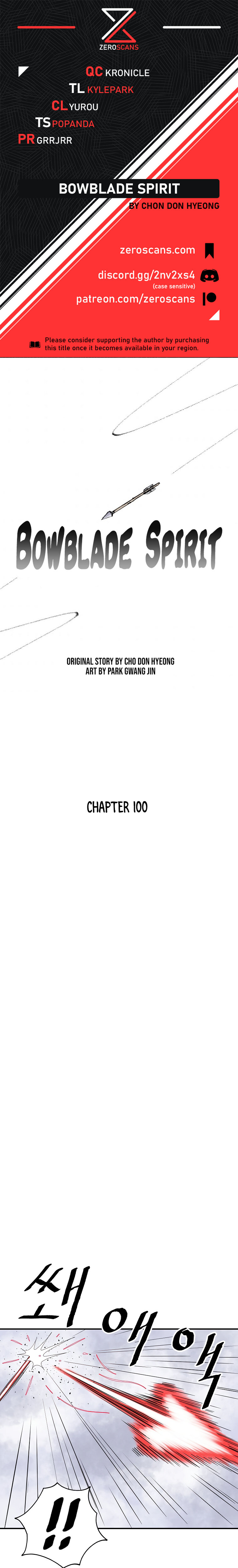 Bowblade Spirit - Chapter 100 Page 1