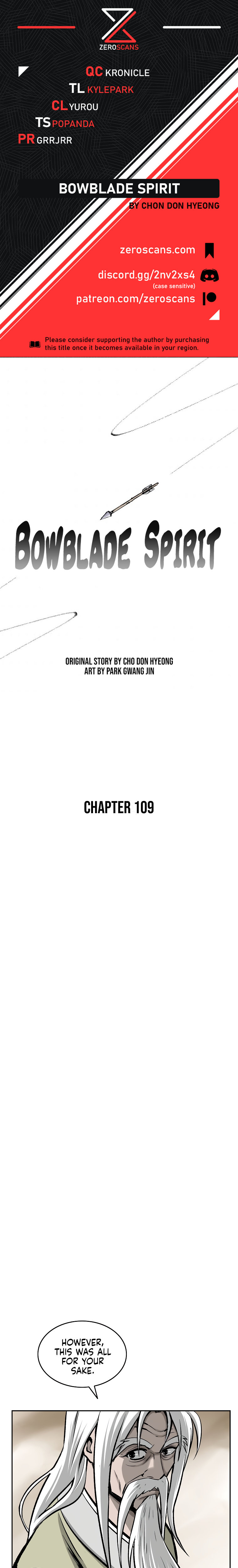 Bowblade Spirit - Chapter 109 Page 1