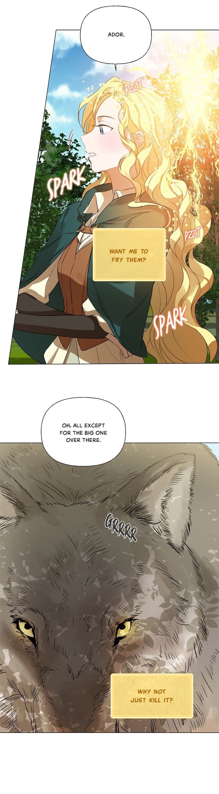 The Golden Haired Elementalist - Chapter 48 Page 27