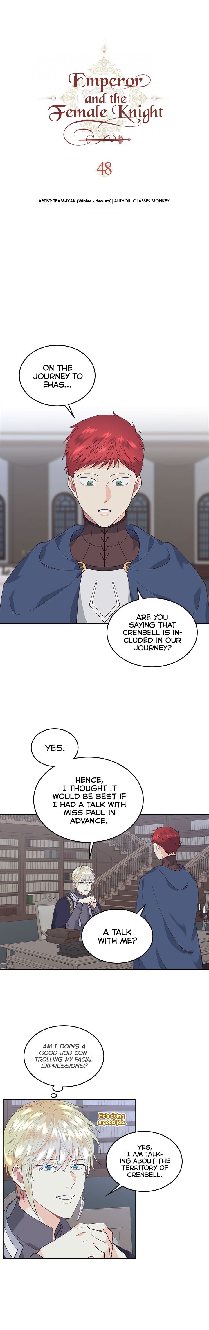 Emperor And The Female Knight - Chapter 48 Page 6