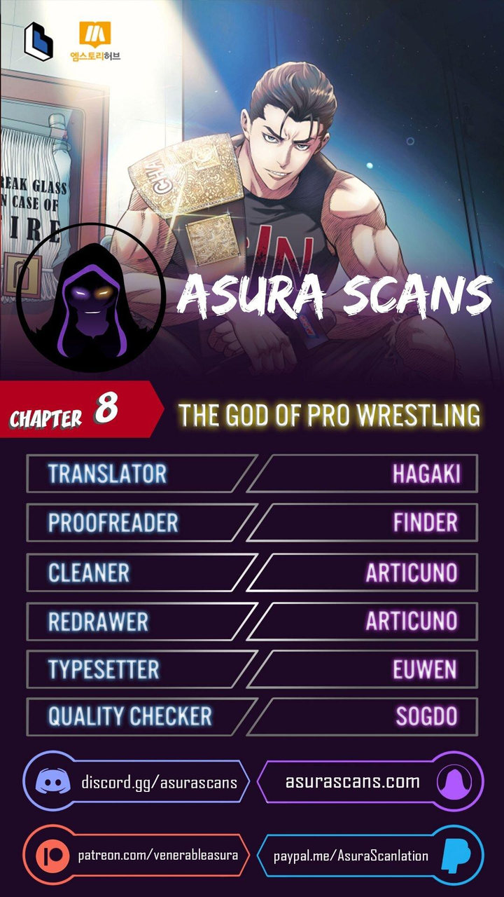 The God of Pro Wrestling - Chapter 8 Page 1