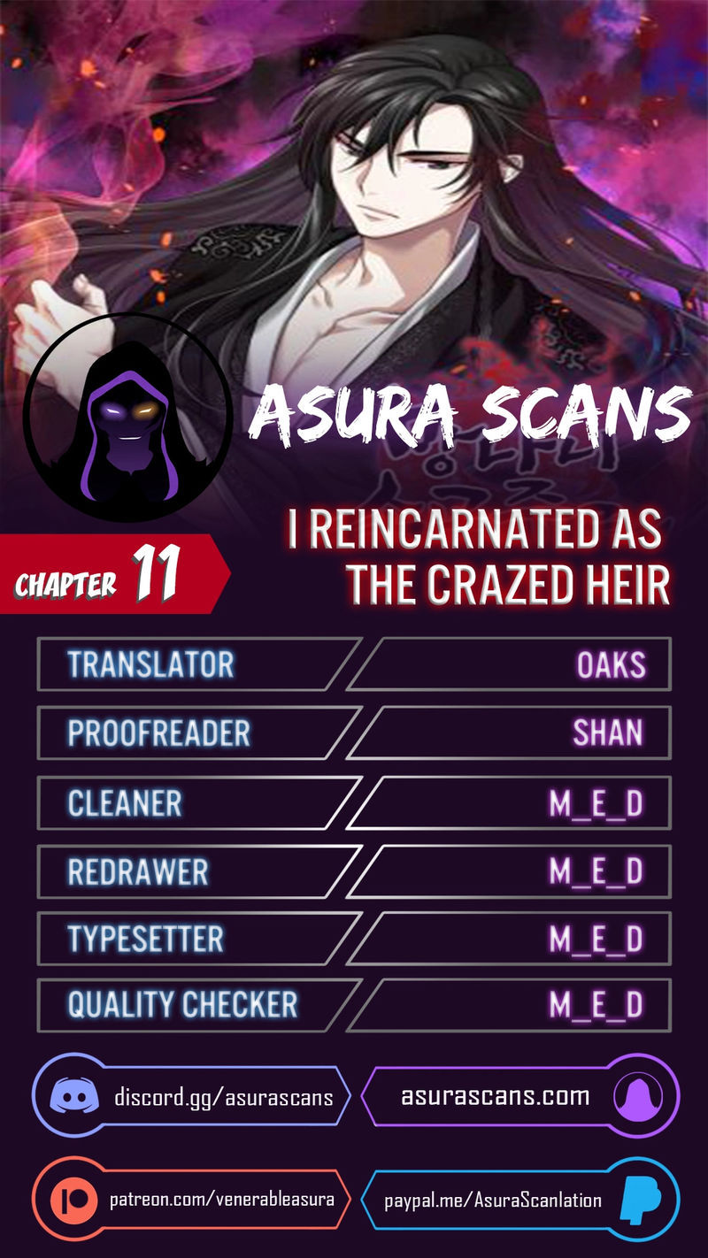 I Reincarnated As The Crazed Heir - Chapter 11 Page 1
