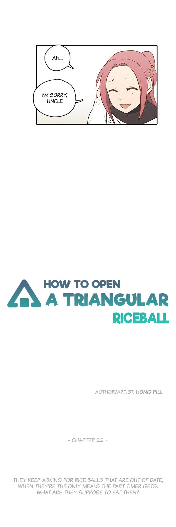 How to Open a Triangular Riceball - Chapter 23 Page 4