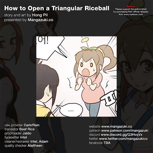 How to Open a Triangular Riceball - Chapter 30 Page 1