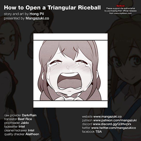 How to Open a Triangular Riceball - Chapter 34 Page 1