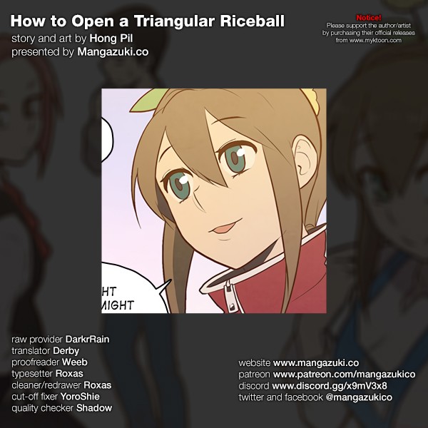 How to Open a Triangular Riceball - Chapter 36 Page 1