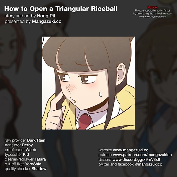 How to Open a Triangular Riceball - Chapter 50 Page 1