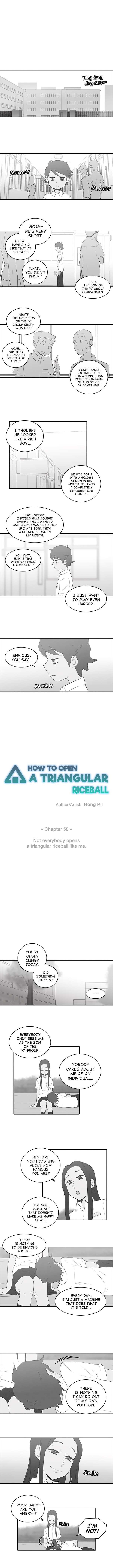 How to Open a Triangular Riceball - Chapter 58 Page 3