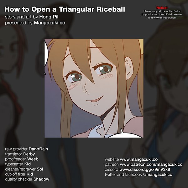 How to Open a Triangular Riceball - Chapter 73 Page 1