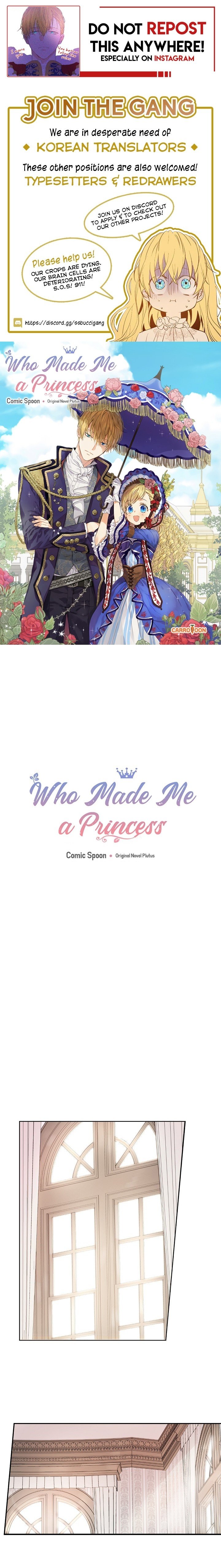 Who Made Me a Princess - Chapter 62 Page 1