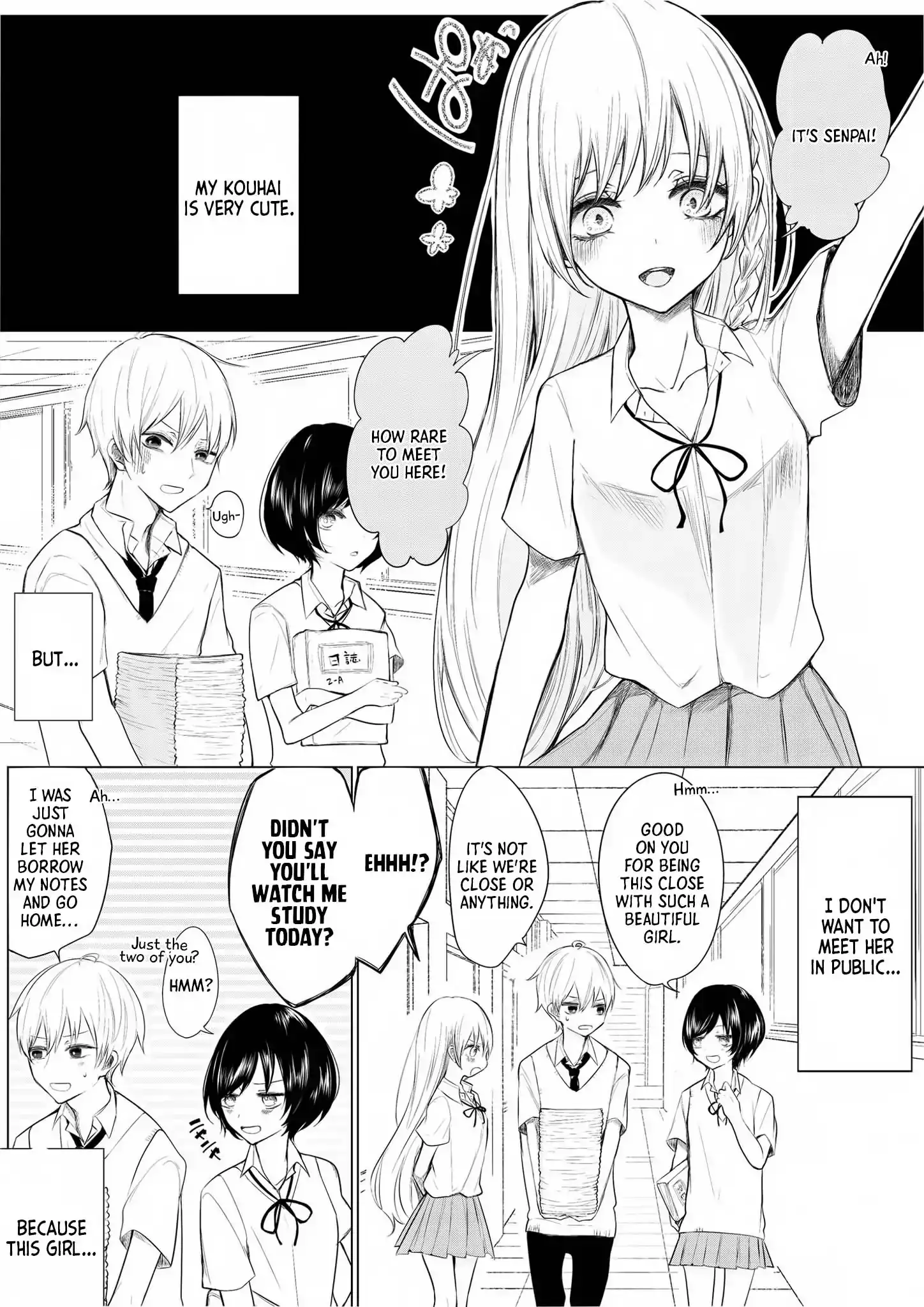 Ichizu De Bitch Na Kouhai - Chapter 3 Page 1