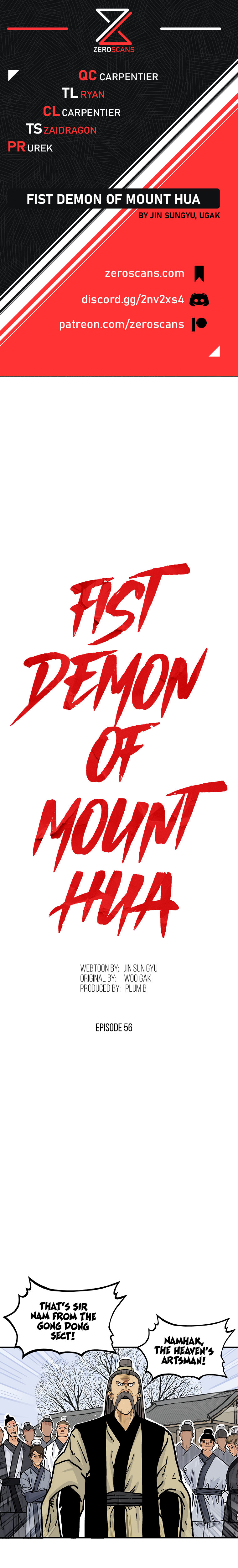 Fist demon of Mount Hua - Chapter 56 Page 1