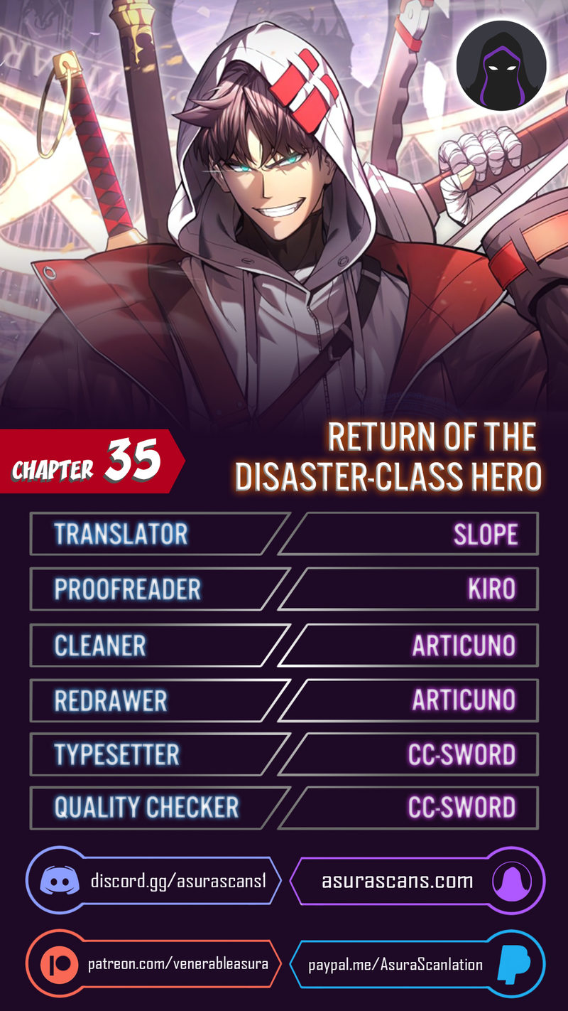 Return of the Disaster-Class Hero - Chapter 35 Page 1