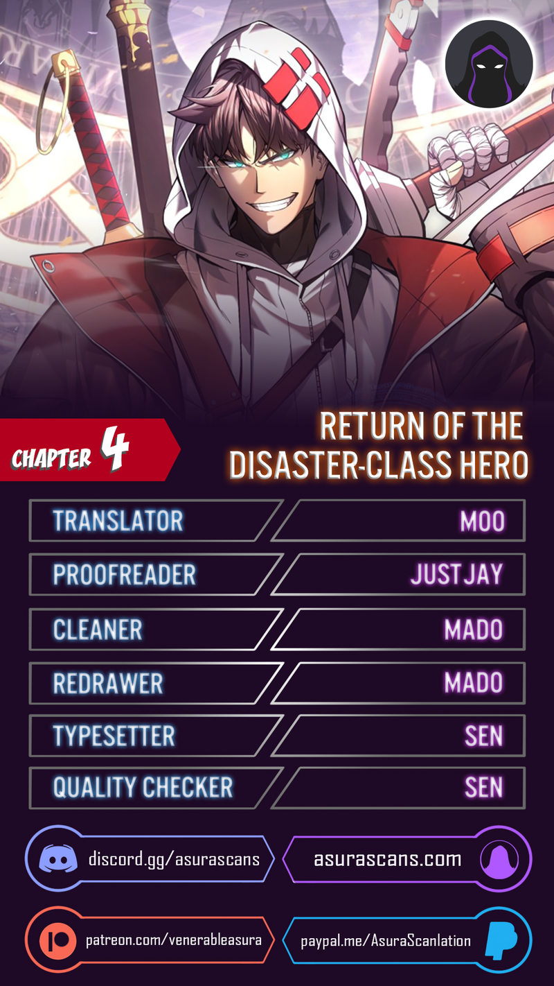 Return of the Disaster-Class Hero - Chapter 4 Page 1