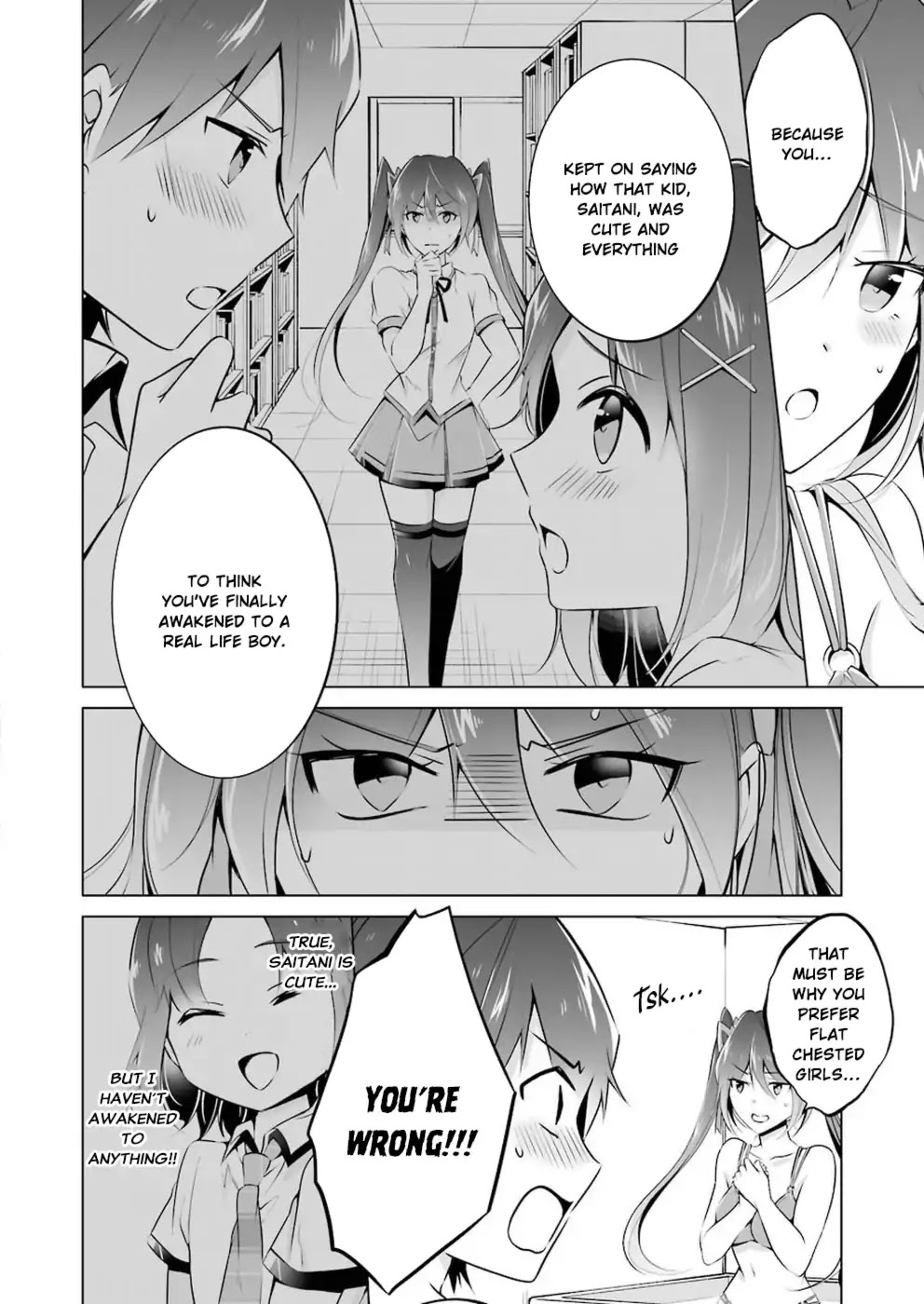 Real no Heroine wa Irimasen! - Chapter 30 Page 7
