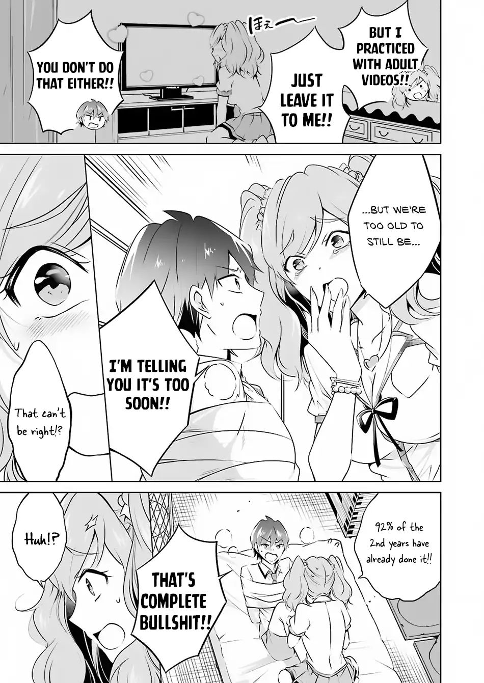 Real no Heroine wa Irimasen! - Chapter 38 Page 15