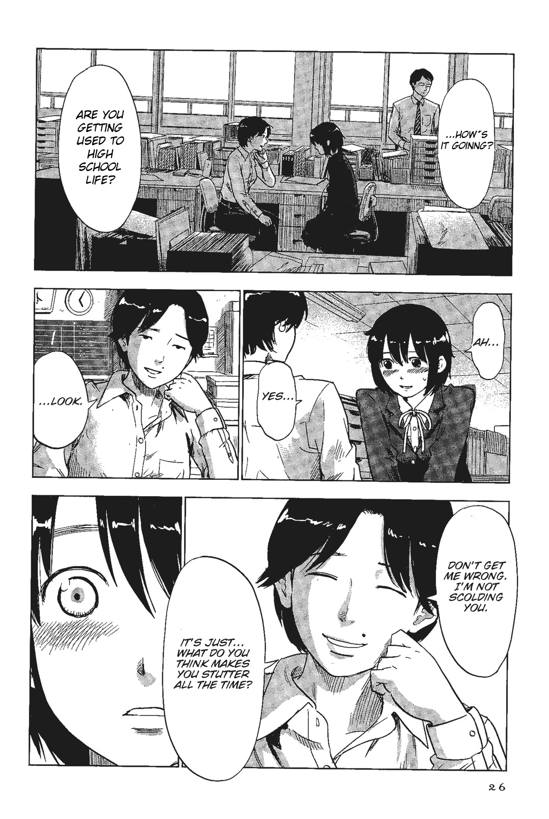 Shino-chan wa Jibun no Namae ga Ienai - Chapter 2 Page 6