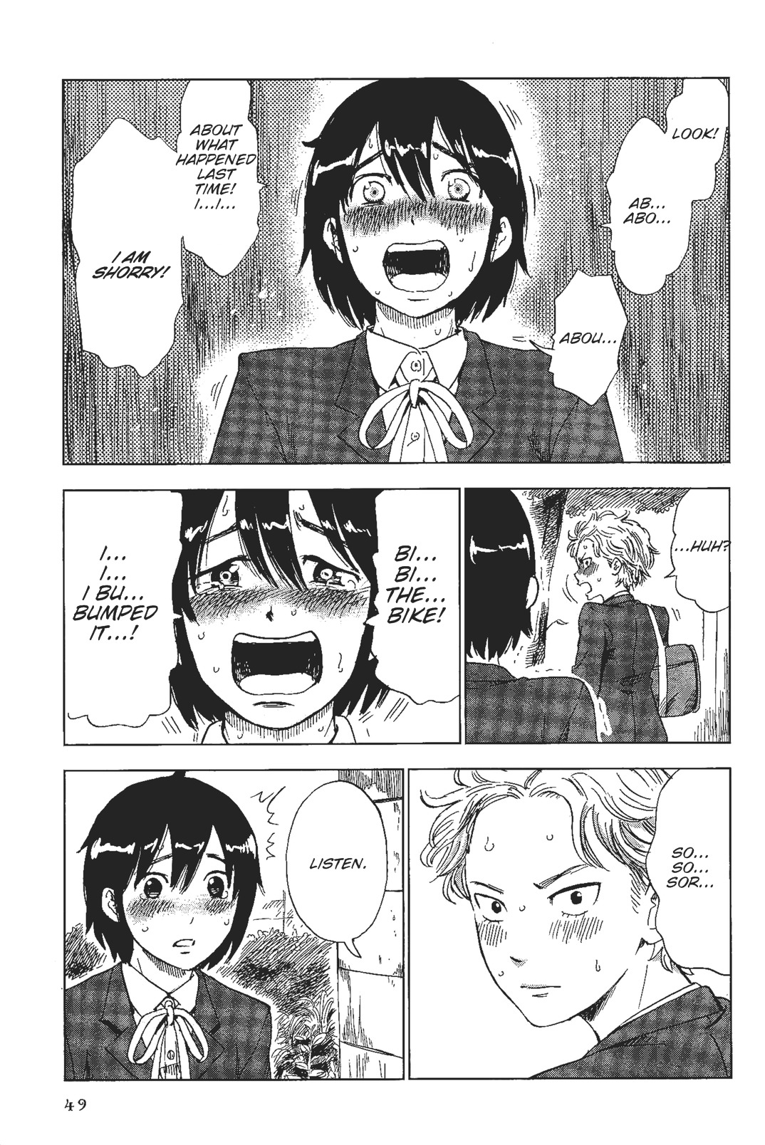 Shino-chan wa Jibun no Namae ga Ienai - Chapter 3 Page 11
