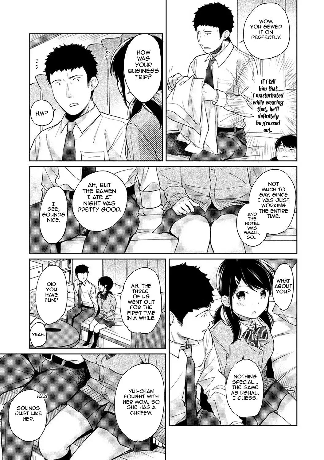 1LDK+JK Ikinari Doukyo? Micchaku!? Hatsu Ecchi!!? - Chapter 15 Page 12