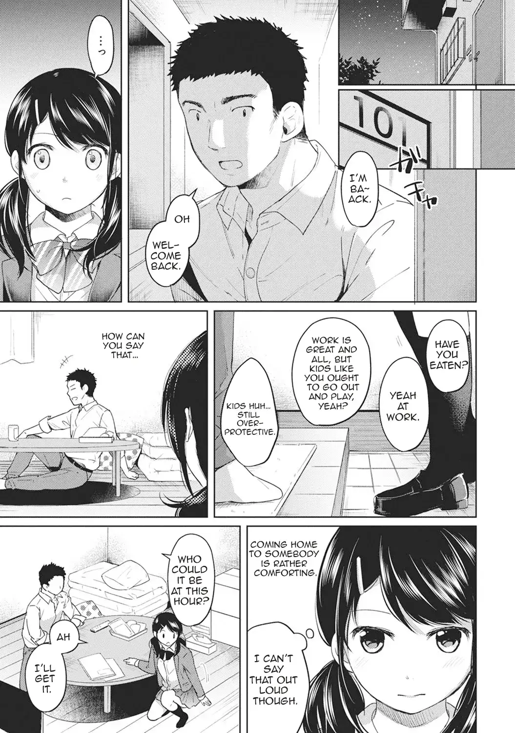 1LDK+JK Ikinari Doukyo? Micchaku!? Hatsu Ecchi!!? - Chapter 4 Page 4