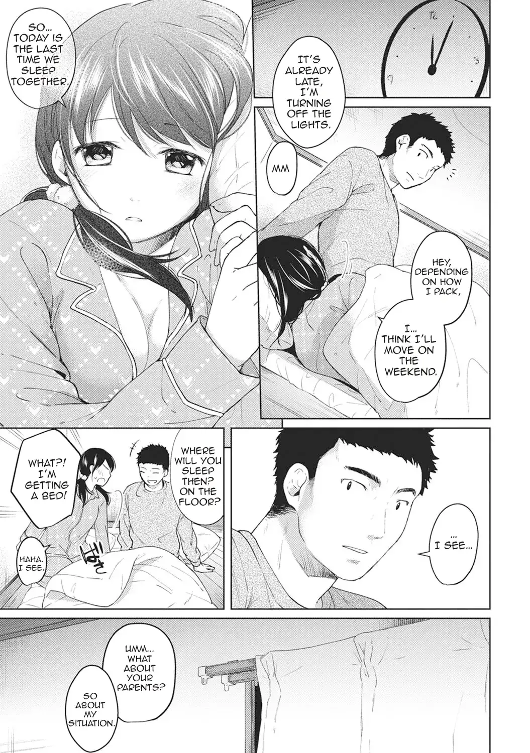 1LDK+JK Ikinari Doukyo? Micchaku!? Hatsu Ecchi!!? - Chapter 4 Page 8