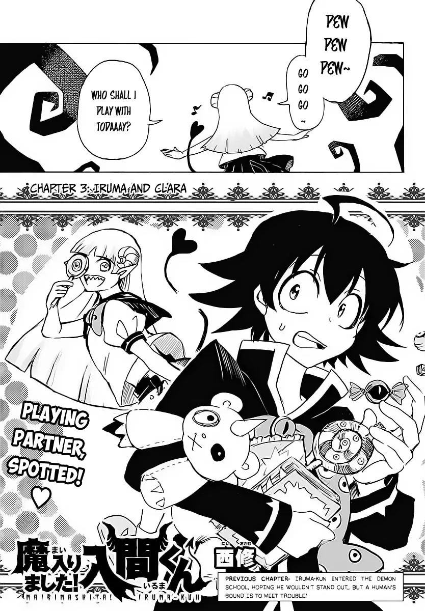 Mairimashita! Iruma-kun - Chapter 3 Page 2