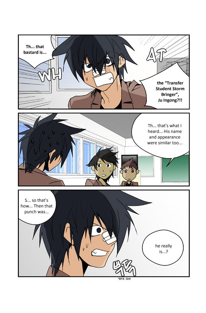 Transfer Student Storm Bringer Reboot - Chapter 2 Page 7