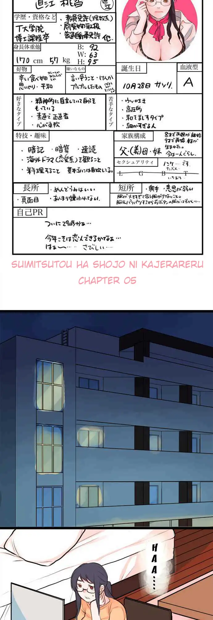 Suimittou wa Shoujo ni Kajira Reru - Chapter 5 Page 8