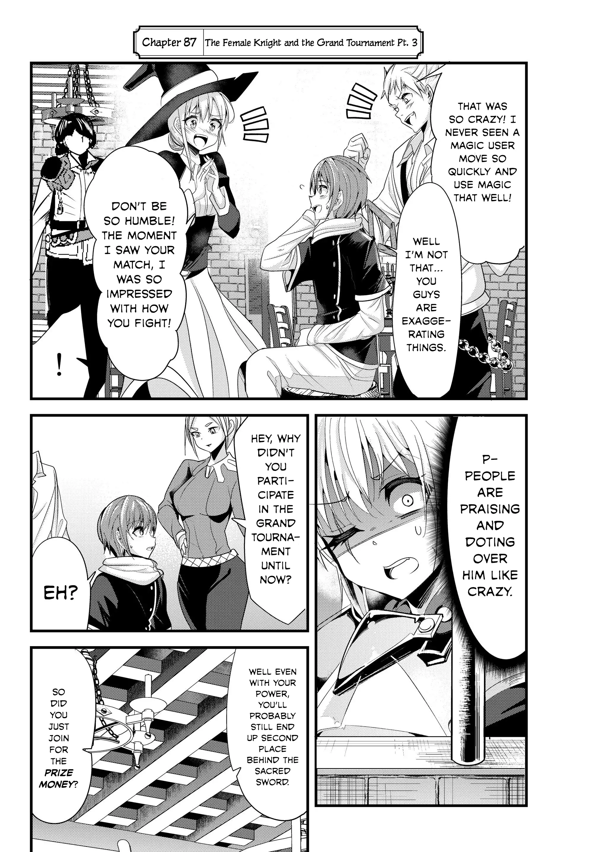 A Story About Treating a Female Knight, Who Has Never Been Treated as a Woman, as a Woman - Chapter 87 Page 2