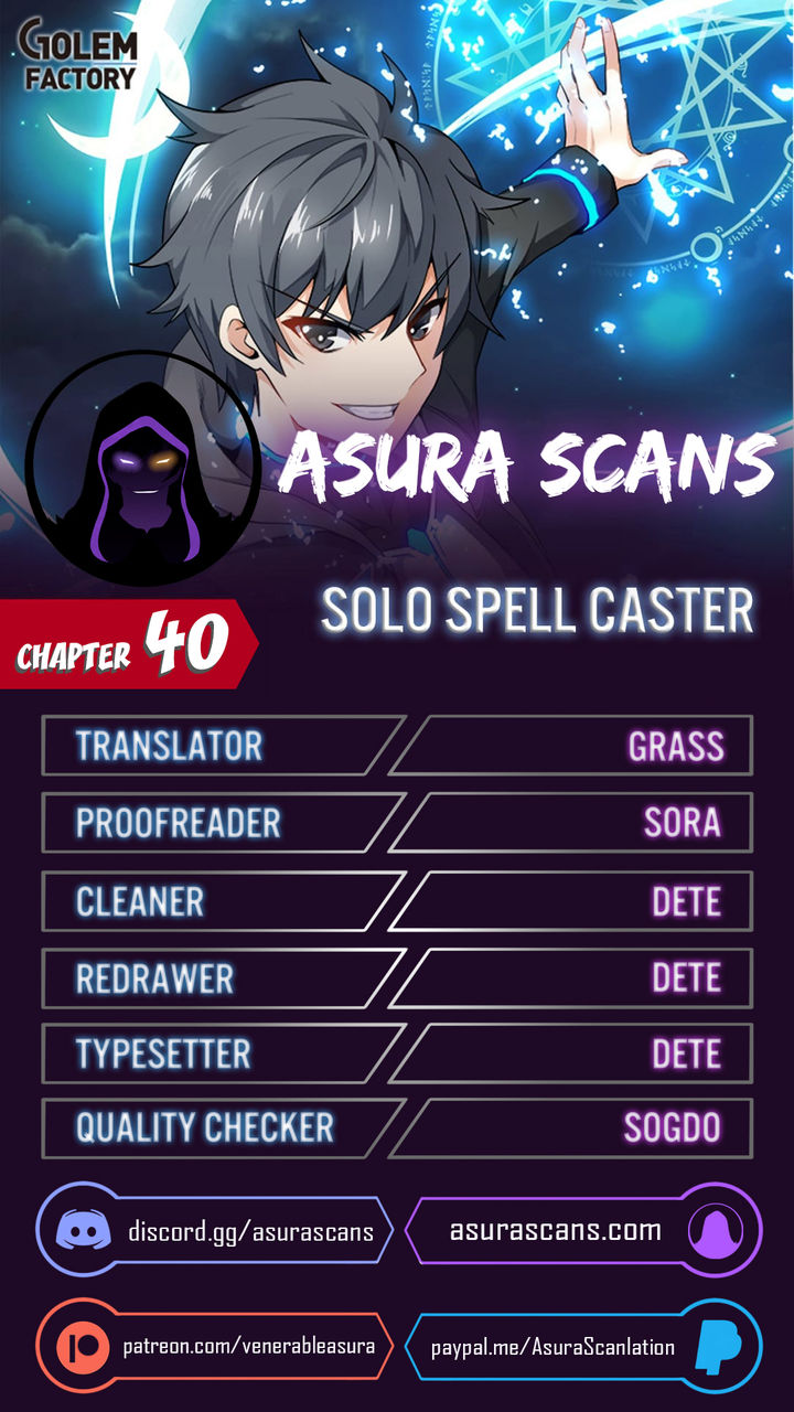 Solo Spell Caster - Chapter 40 Page 1