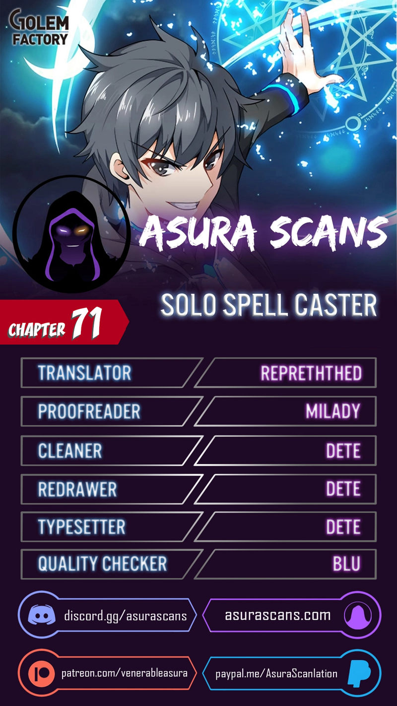 Solo Spell Caster - Chapter 71 Page 1