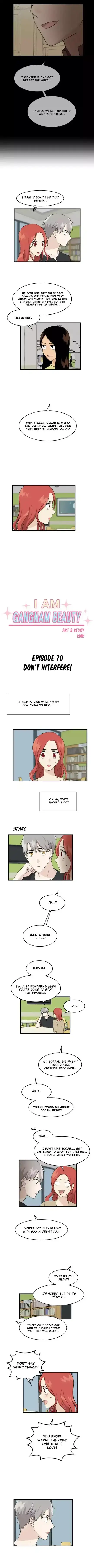 My ID is Gangnam Beauty - Chapter 70 Page 1